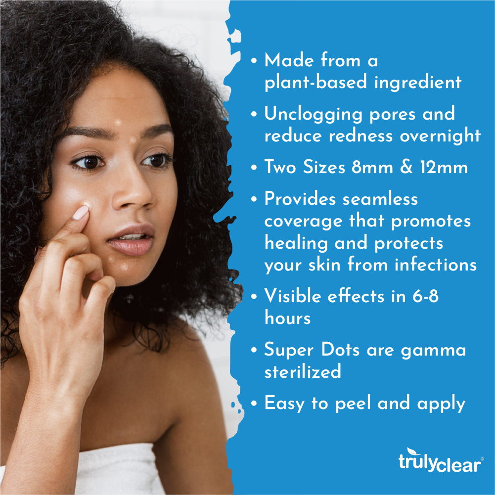 Truly Clear Hydrocolloid Acne Patches