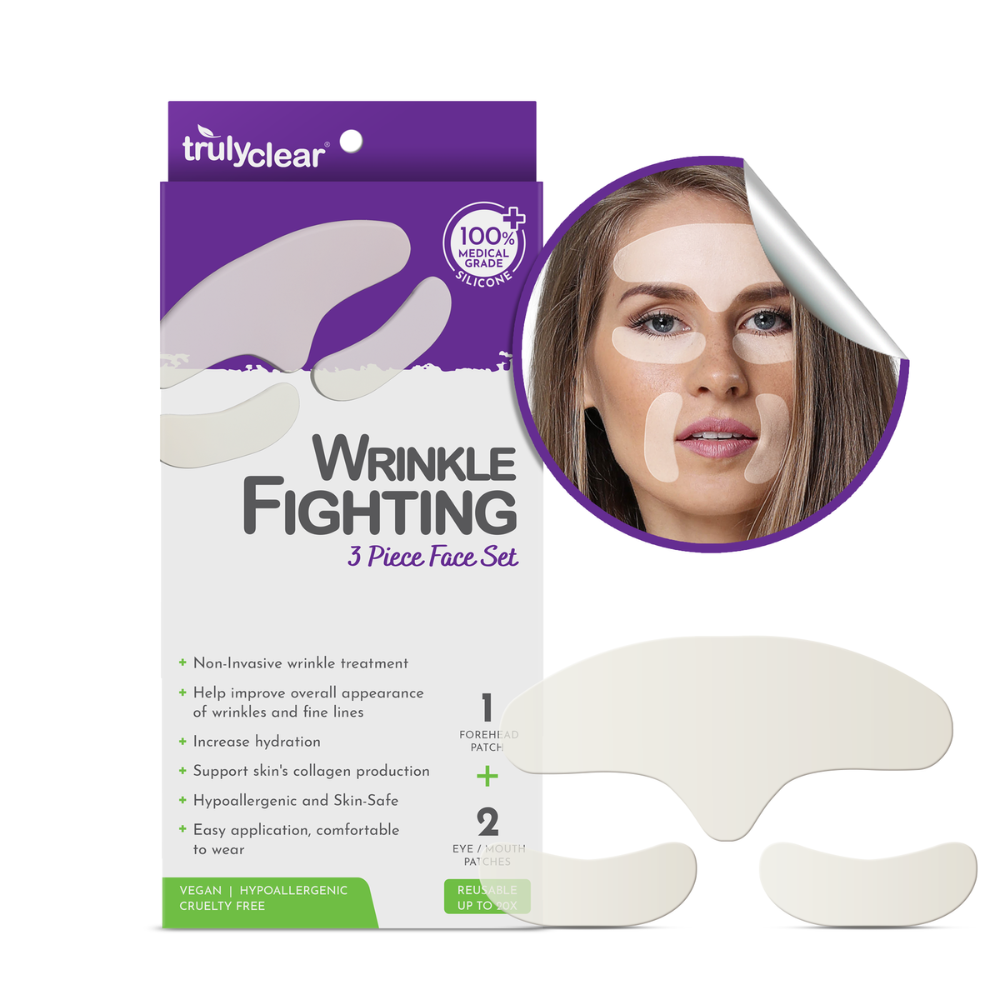 Truly Clear Wrinkle Fighting Silicone 3 Piece Face Set